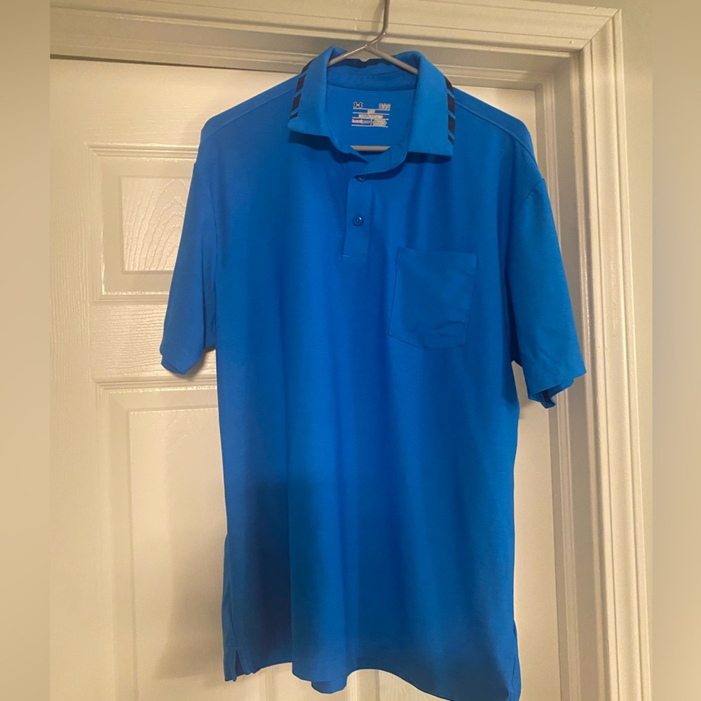 Blue Under Armour Polo Men’s Size Large